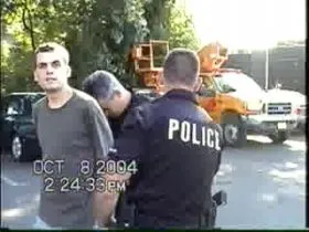 Slate in Police Custody